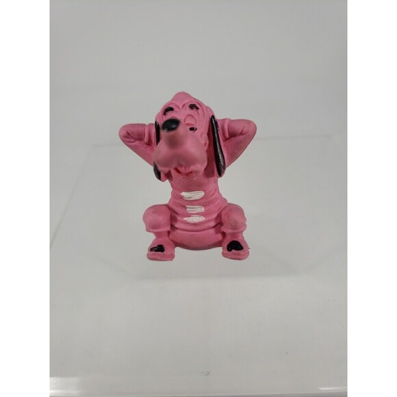 Walt Disney Productions Goofy Pink Rubber Figure 1960s Rare Uncommon Vintage - Picture 16 of 16